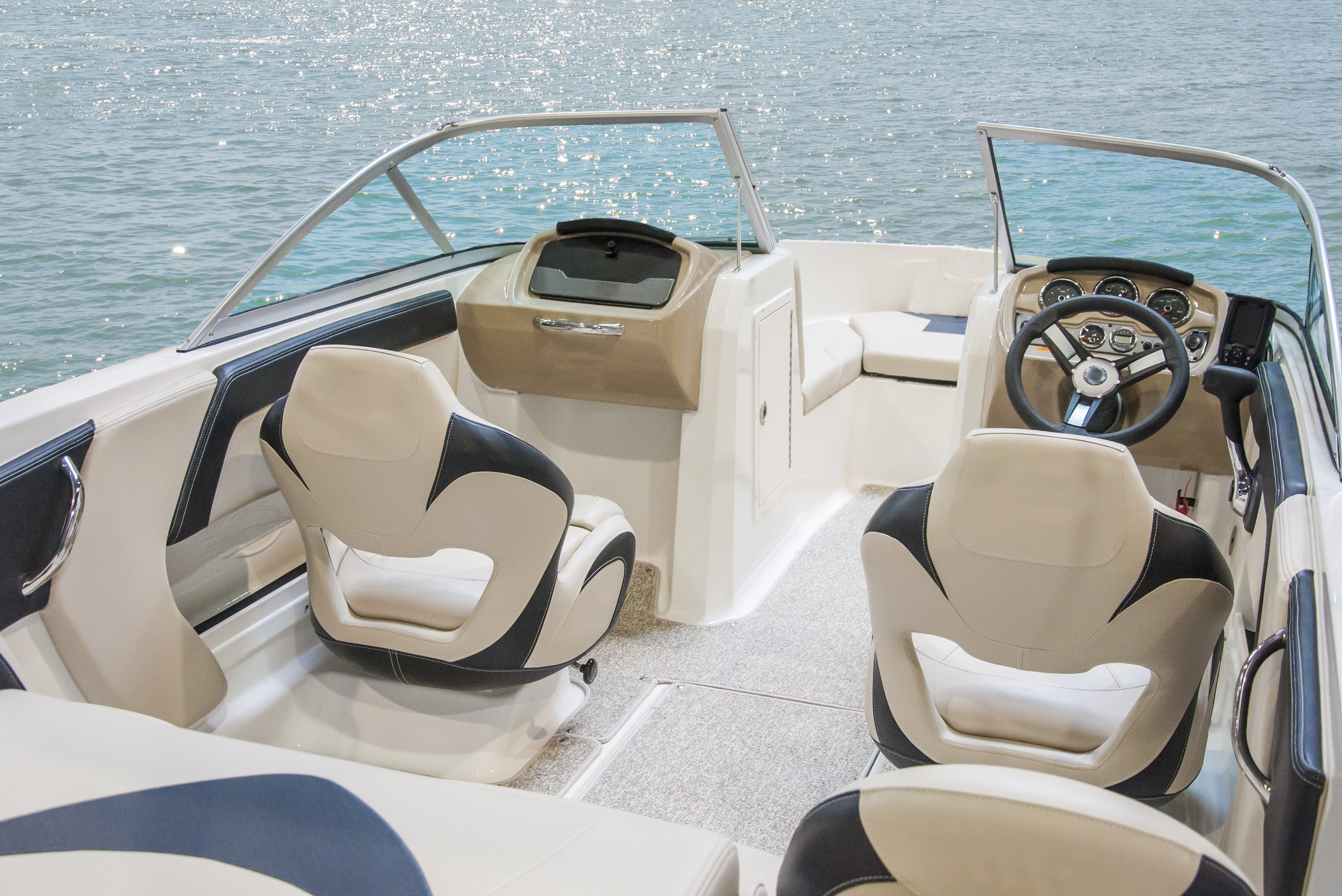 Inside One of Our New Boats for Sale in Waveland, MS